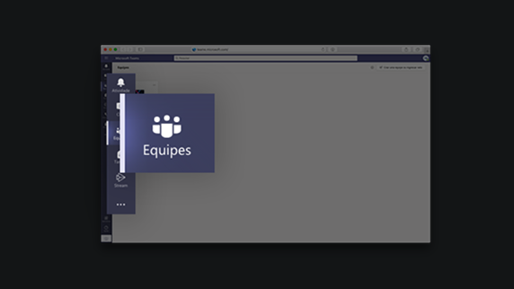 Aba Equipes do Teams