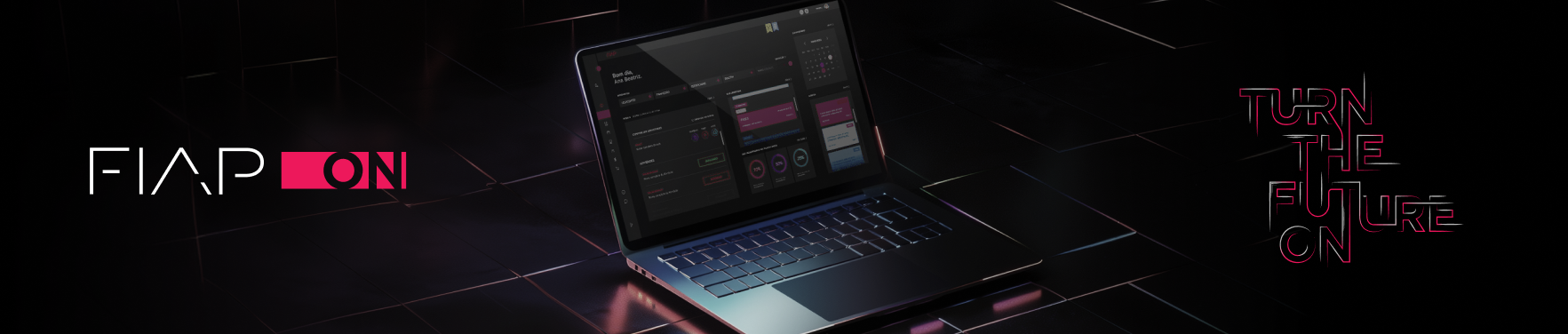 Background da plataforma FIAP ON