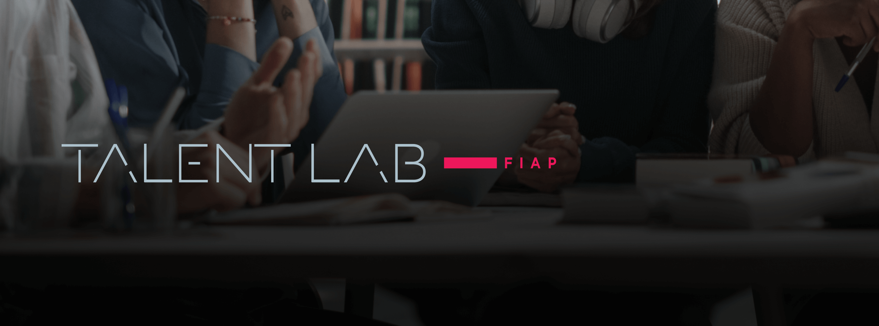 Banner com escrita Talent Lab