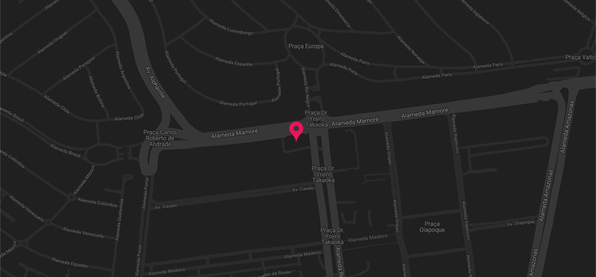 Mapa Nova Unidade Alphaville